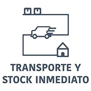 transporte rápido, y stock inmediato