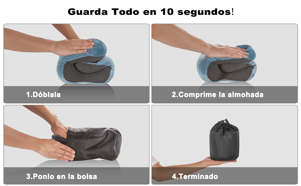 almohada de viaje 