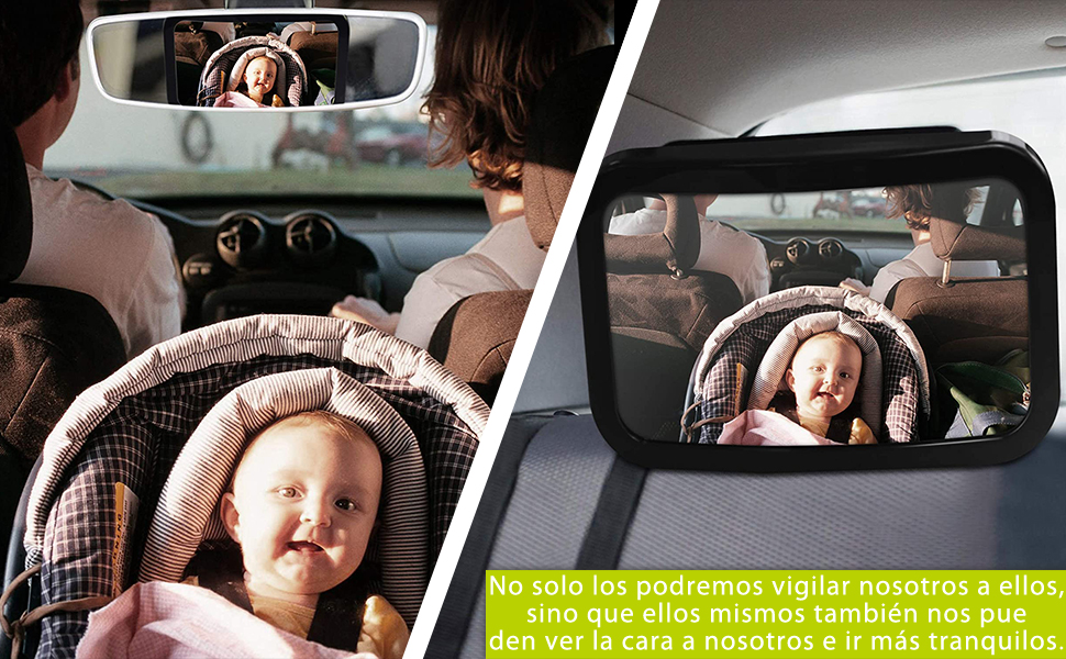 Espejo bebe para Asiento Trasero