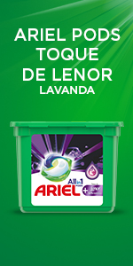 ARIEL PODS TOQUE DE LENOR LAVANDA