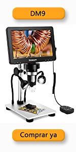 TOMLOV 7&#34; LCD digital Microscopio