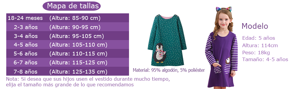 Vestido VIKITA niño niña