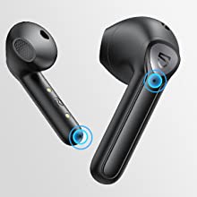 soundpeats auriculares bluetooth 5.0 inal??mbricos deportivos earbuds manos libres earbuds earpods