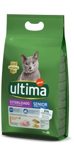 Ultima; Gato; cat; esterilizado; Affinity, pollo; salmón; Adultos; gatos; Affinity; Pienso para gato