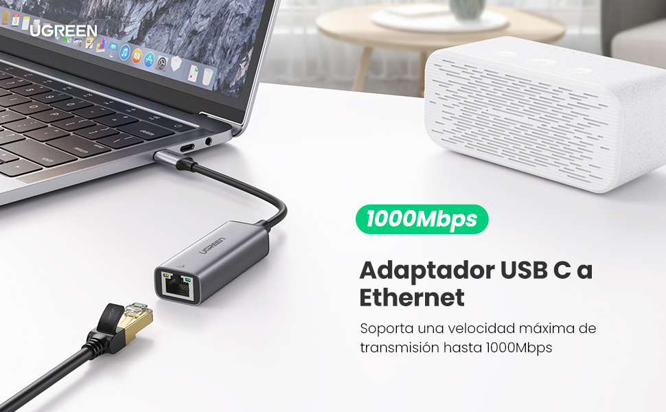 tipo c ethernet adaptador