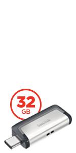 Memoria USB Type-C doble SanDisk Ultra de 32 GB