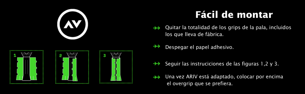 ARIV V4 Pádel Undergrip | Grip Adhesivo | ARIV Pádel Undergrip