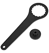 VGEBY1 Llave de pedalier de Bicicleta, Llave de cigüeñal de Bicicleta Profesional para Herramient...