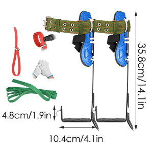 TELAM Tree Climber Set with Pole Climbers