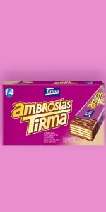 Tirma, Ambrosía, Chocolate con Leche, Crema