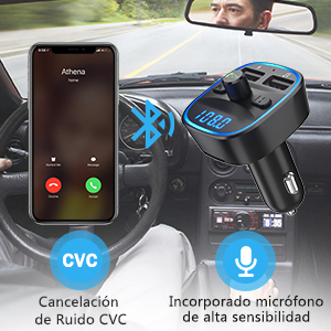 Transmisor FM Bluetooth