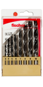 estuche de brocas para madera, brocas para madera fischer