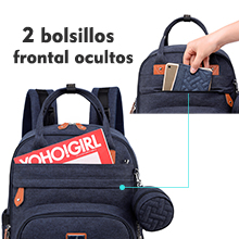 BabbleRoo Mochilas de Pa?ales para Beb??