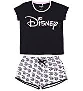 CERDÁ LIFE'S LITTLE MOMENTS Mujer Pijama Corto Mickey Mouse-Licencia Oficial Disney