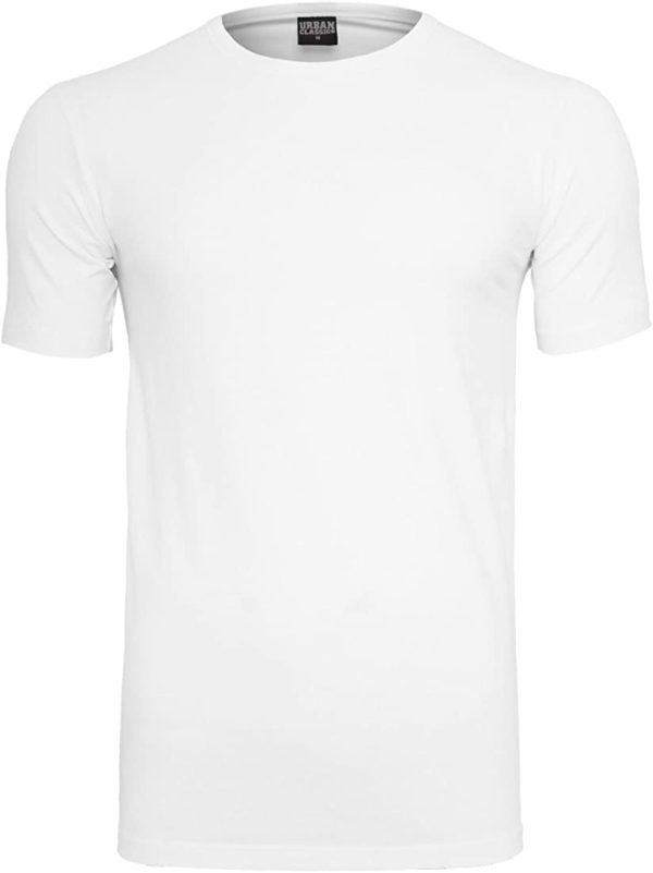 Urban Classics Fitted Stretch tee Camiseta para Hombre - Imagen 4