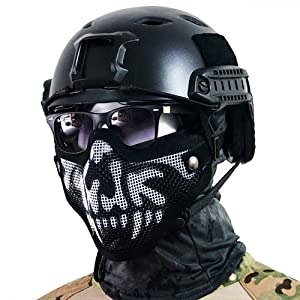 Protección facial Airsoft