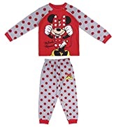 CERDÁ Life'S Little Moments - Pijama Chica de Minnie Mouse - Pijama de Invierno 100% Algodón - Li...