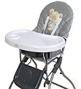 Trona para bebe plegable,modelo osito gris, silla bebé.DE REGALO BIBERON