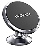 UGREEN Soporte Movil Coche Iman, Soporte Magnetico Móvil Coche Soporte Auto Car Mount con Adhesiv...