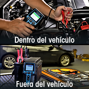 comprobador de baterías de coche