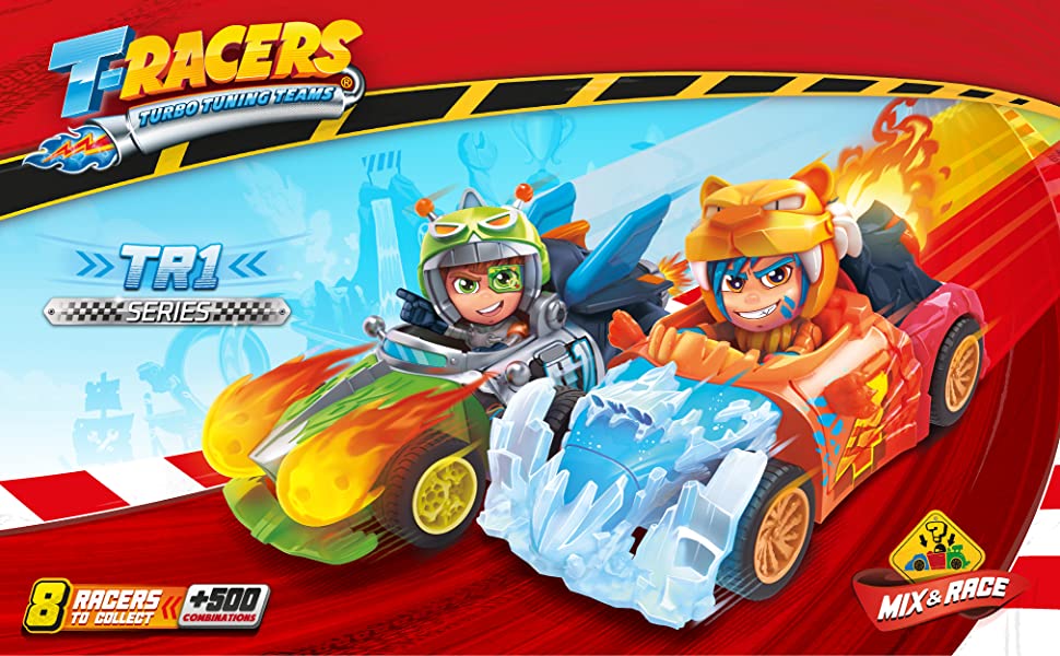 t-racers serie 1; coche de carreras para montar; t-racers coche; t-racers ultra raro; 