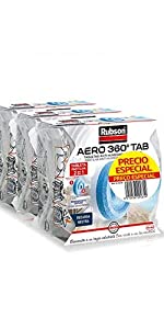 3 recambios rubson aero tabletas