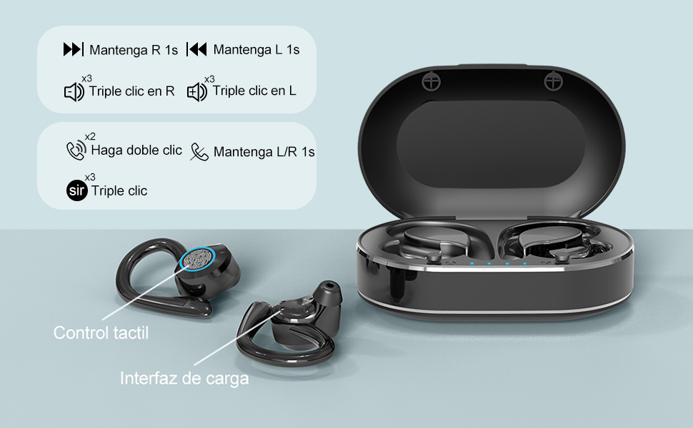 Auriculares Control tactil