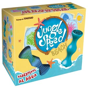 Jungle Speed, Beach, Asmodee, Zygomatic, Juego de cartas, Party game