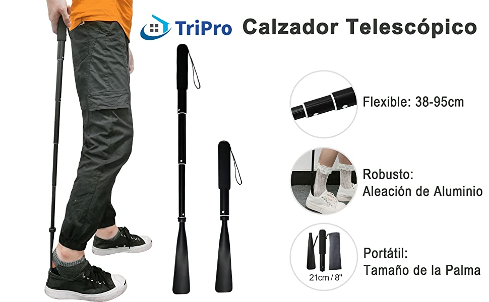 Calzador telescopico