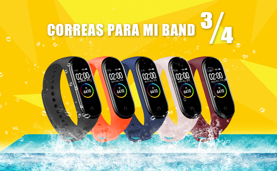 Correas para Xiaomi Mi Band 3 / Mi Band 4