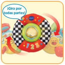 volante de paseo vtech, tut tut bolidos