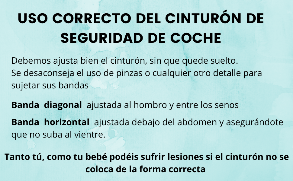 cinturon embarazada de seguridad de coche cinturon homologado embarazo coche 