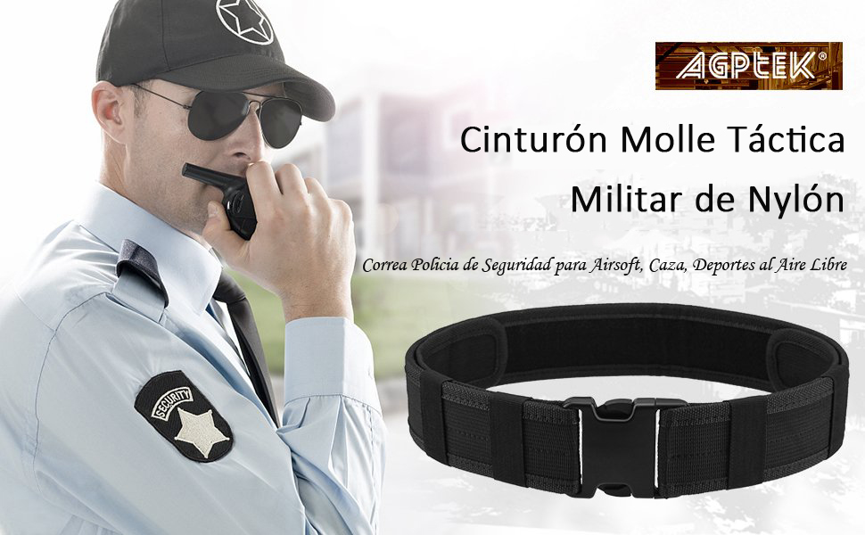 Cinturón Molle Táctica Militar de Nylón