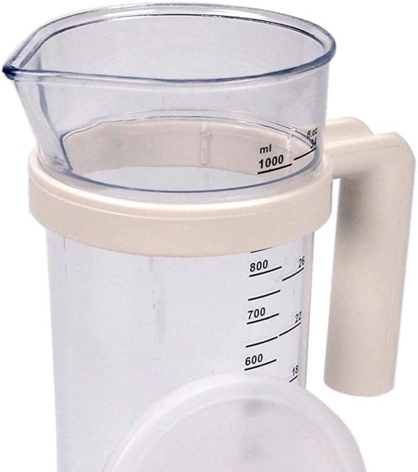 Anakel Home Jarra Medidora con Tapadera 1L Utensilio de Cocina - Imagen 2