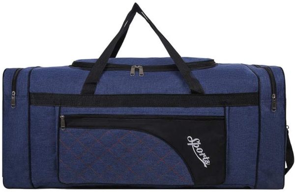 Sipobuy Bolsa De Viaje Plegable De 80L, Bolsa De Gimnasio Deportiva, Compartimento para Zapatos, Holdal, Ligera E Impermeable, De Gran Capacidad, Unisex - Imagen 6