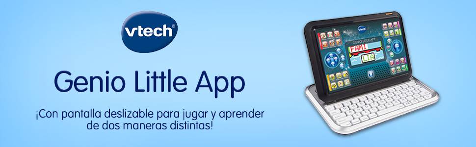 genio little app tablet educativa