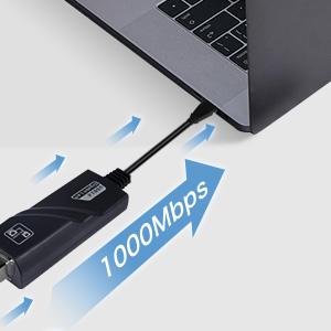 Yizhet Enchufable USB 3.0 3.0 a RJ45 10/100/1000 Adaptador Gigabit Ethernet