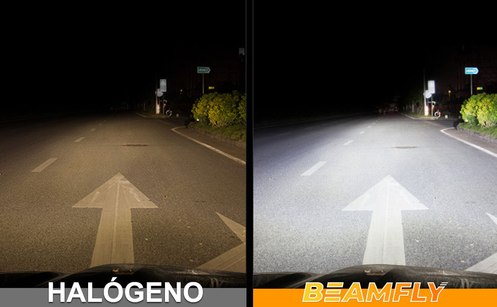 HALÓGENO VS LED