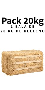 20kg de virutas de madera