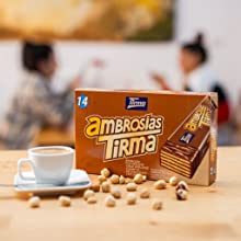 Tirma, Ambrosía, Crema Avellana, Chocolate con Leche, Merienda, Snack