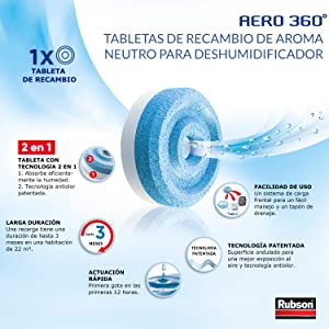 tableta recambio rubson aero neutra