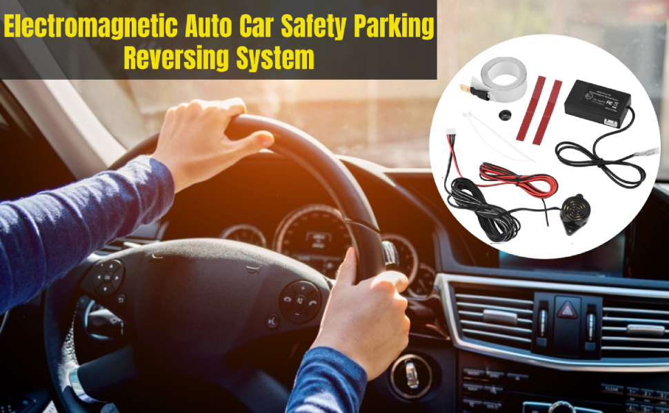 Electromagnetic Auto Car Safety Parking Reversing System