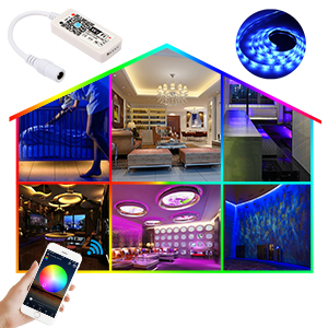  tira led tira led 220v control led rgb led wifi