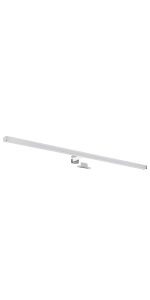 Lámpara LED Espejo baño IP44 90cm Pinza Armario luz Blanca Neutra 4000K 15W 1300lm armario