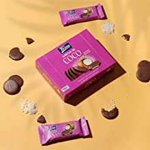 Galletas Tirma de Coco, Estuche y packs sueltos con sombra de plantas