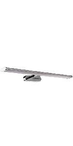 Lámpara LED Espejo baño IP44 90cm Pinza Armario luz Blanca Neutra 4000K 15W 1300lm armario