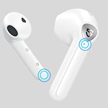 soundpeats auriculares bluetooth 5.0 inalámbricos deportivos earbuds manos libres earbuds earpods