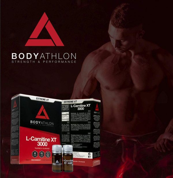 Bodyathlon - L Carnitina 3000 L??quida Extreme XT - Con Taurina y Guaran?? - Suplemento Deportivo ?C Alta concentraci??n - 20 Viales Sabor Tropical - Imagen 6