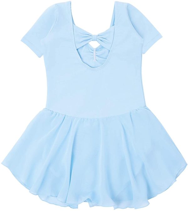 Bezioner Vestido de Ballet Maillot de Danza Gimnasia Leotardo Algodón Body Clásico para Niña - Imagen 3