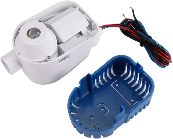 Bombas de Achique, 12V 1100GPH Bomba de Achique Automática Bomba de Agua Sumergible Auto Bomba de Líquido Sumergible Auto Bomba de Agua para Barcos Estanques Piscinas - Imagen 5